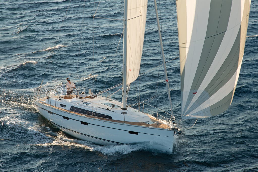 Book Bavaria Cruiser 41 - 3 cab. Sailing yacht for bareboat charter in Roses, Empuriabrava marina, Catalonia, Spain with TripYacht!, picture 1