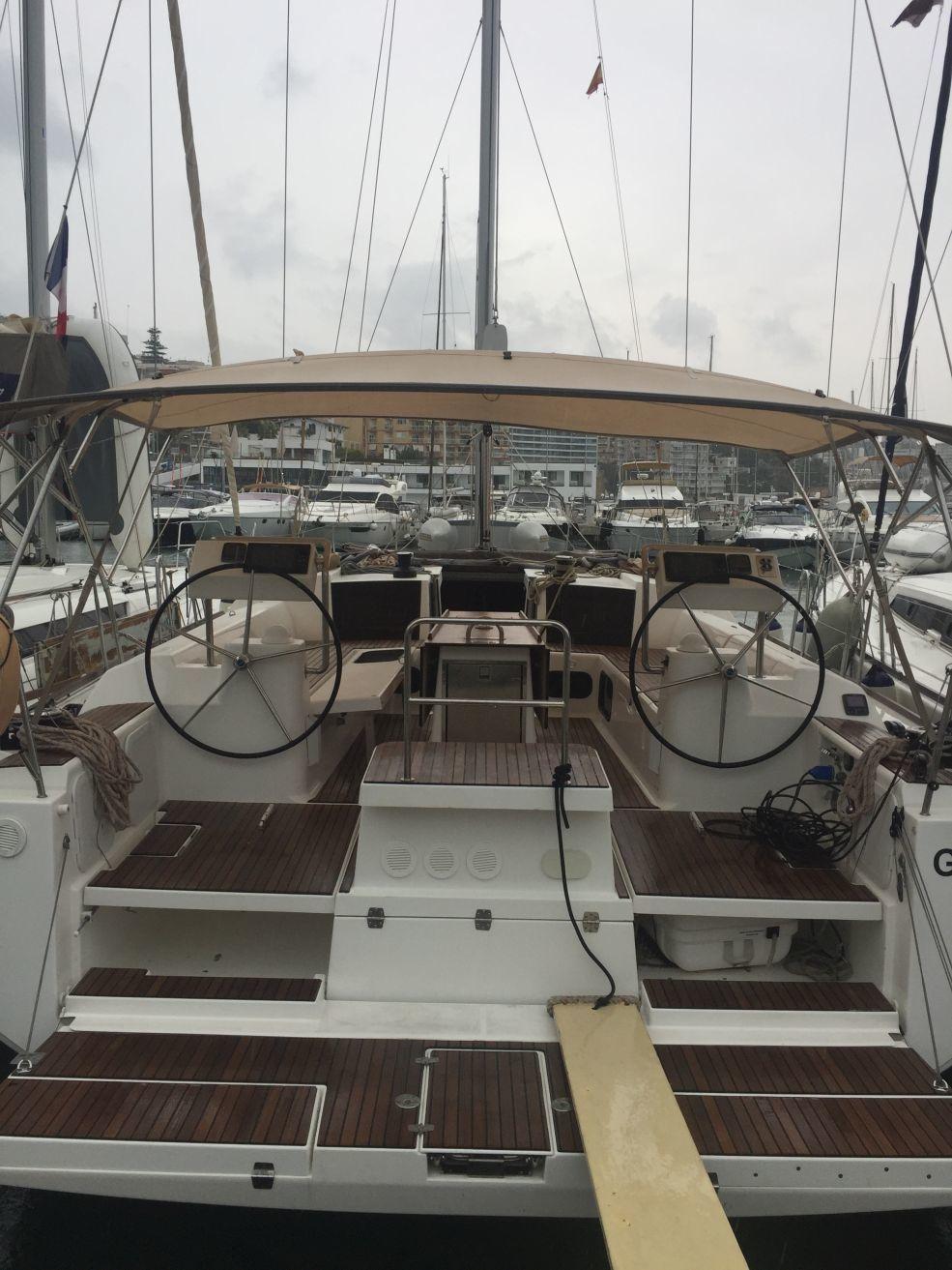 Book Dufour 512 GL - 5 cab. Sailing yacht for bareboat charter in Palma de Mallorca, Marina Naviera Balear, Balearic Islands, Spain with TripYacht!, picture 4