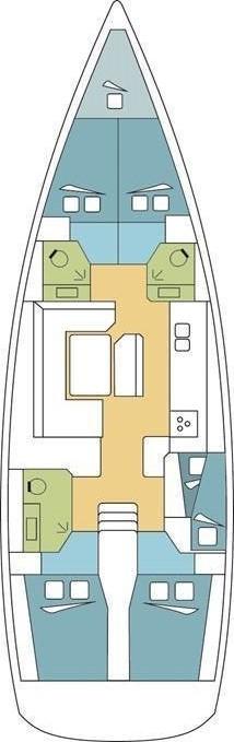 Sun Odyssey 509 - 5 + 1 cab., picture 2