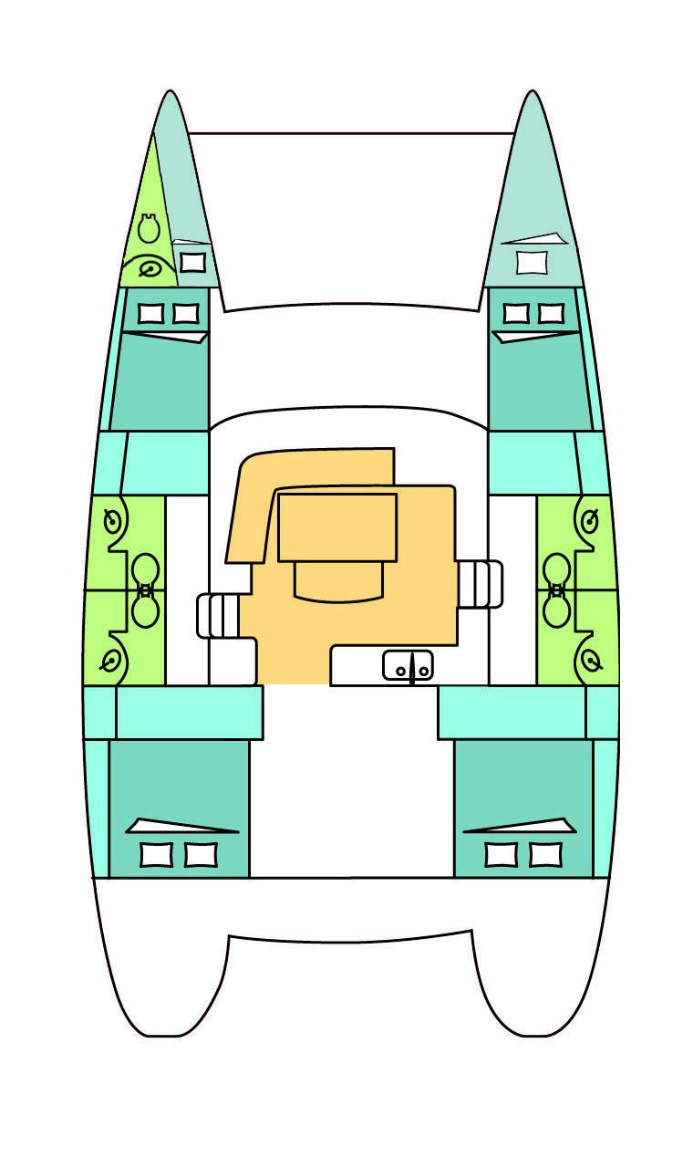 Lagoon 440 - 4 + 2 cab., picture 2