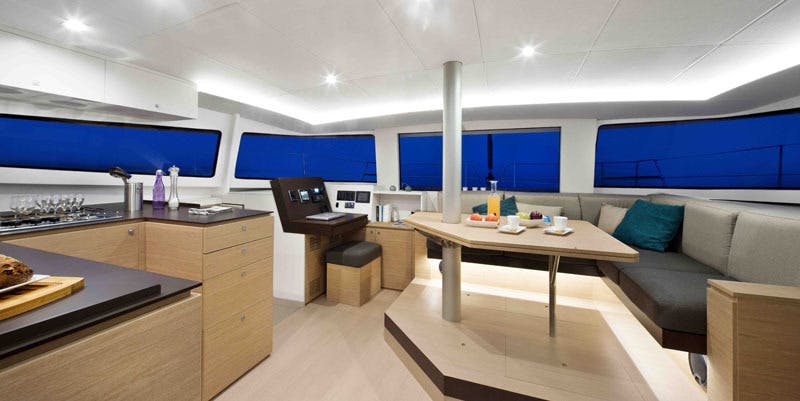 Book Bali 4.5 - 4 + 2 cab. Catamaran for bareboat charter in Seychelles, Praslin, Mahé, Seychelles with TripYacht!, picture 14