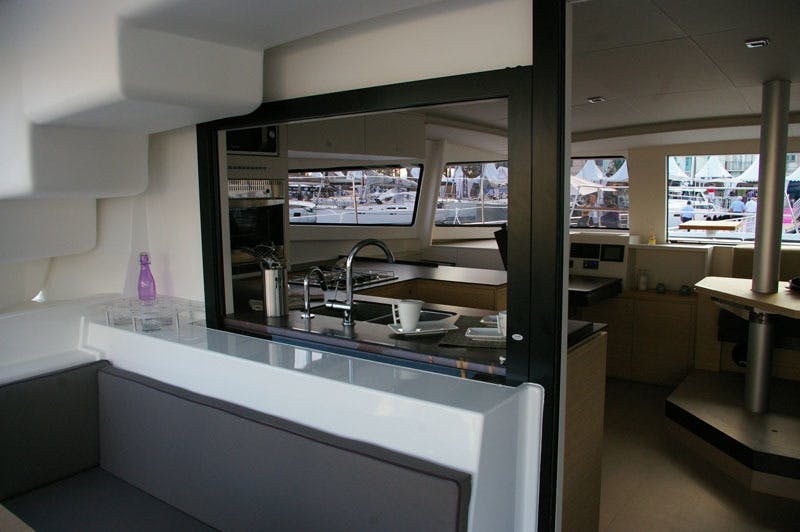 Book Bali 4.5 - 4 + 2 cab. Catamaran for bareboat charter in Seychelles, Praslin, Mahé, Seychelles with TripYacht!, picture 16