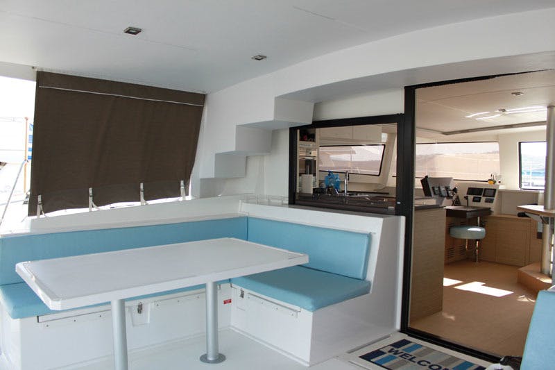 Book Bali 4.5 - 4 + 2 cab. Catamaran for bareboat charter in Seychelles, Praslin, Mahé, Seychelles with TripYacht!, picture 12