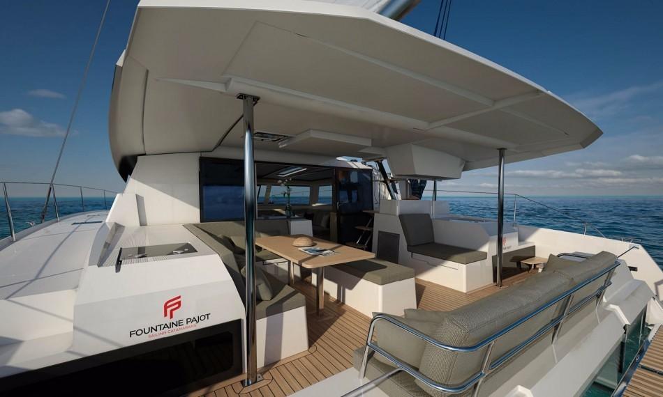 Book Fountaine Pajot Saona 47 Quintet - 5 + 1 cab. Catamaran for bareboat charter in Seychelles, Praslin, Mahé, Seychelles with TripYacht!, picture 5