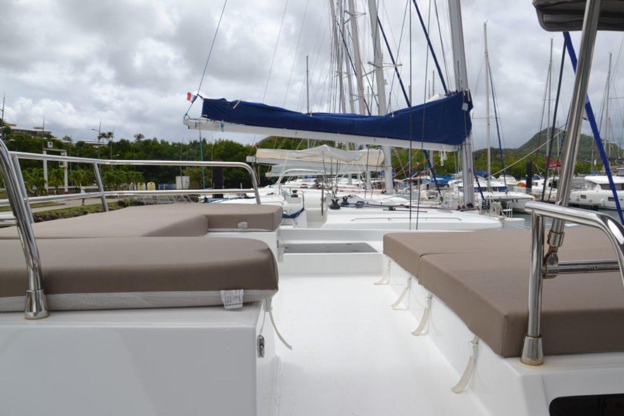 Book Fountaine Pajot Saona 47 Quintet - 5 + 1 cab. Catamaran for bareboat charter in Grenada, Port Louis Marina, Grenada, Caribbean with TripYacht!, picture 5