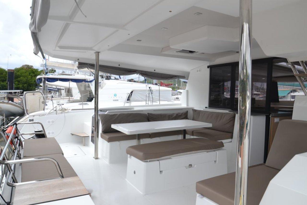 Book Fountaine Pajot Saona 47 Quintet - 5 + 1 cab. Catamaran for bareboat charter in Grenada, Port Louis Marina, Grenada, Caribbean with TripYacht!, picture 6