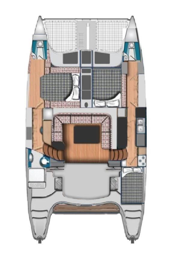 Book Seawind 1160 Lite Catamaran for bareboat charter in Whitsundays, Airlie Beach, Coral Sea Marina, Whitsunday Region of Queensland, Australia and Oceania with TripYacht!, picture 2