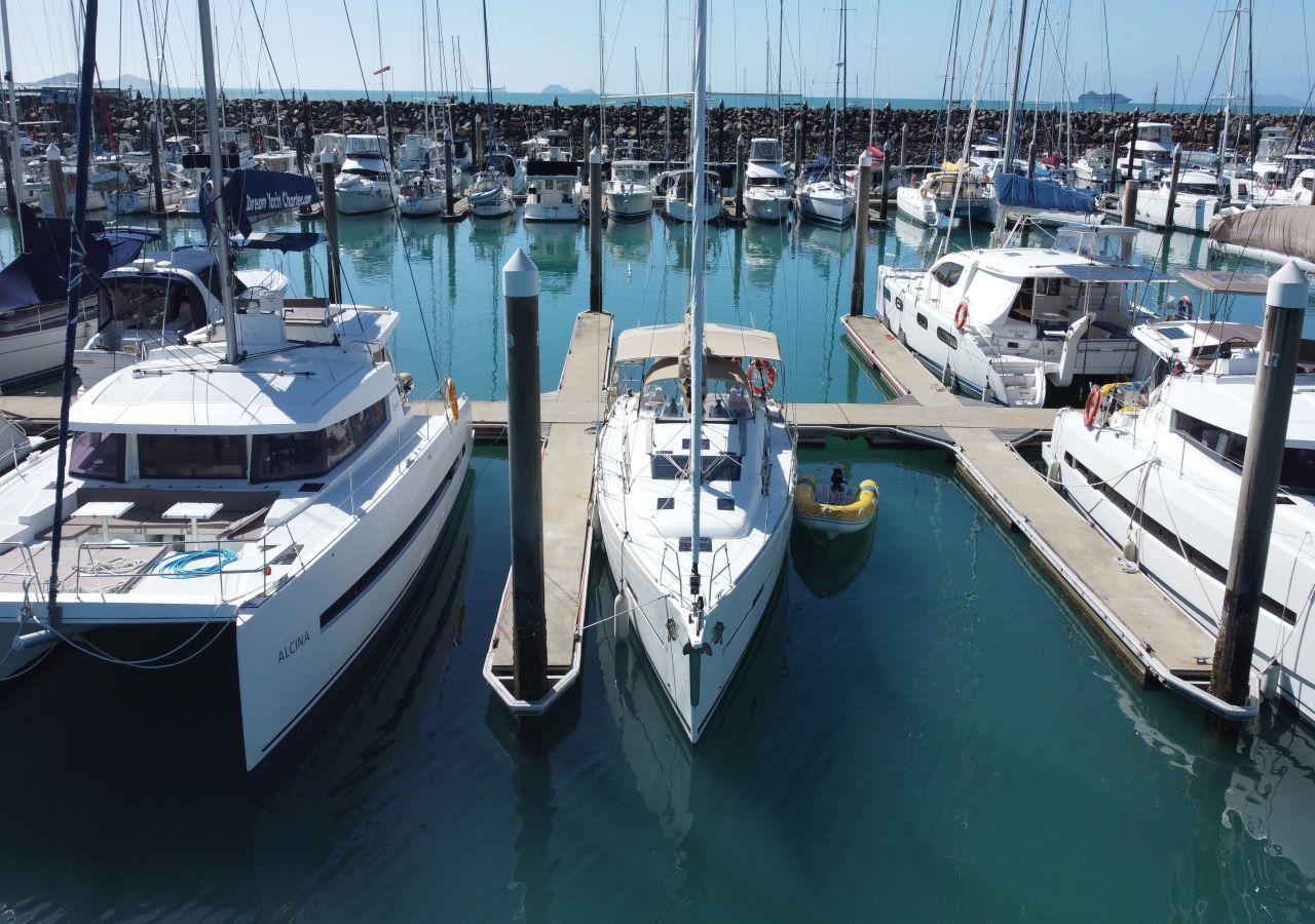 Book Dufour 412 GL Sailing yacht for bareboat charter in Whitsundays, Airlie Beach, Coral Sea Marina, Whitsunday Region of Queensland, Australia and Oceania with TripYacht!, picture 1