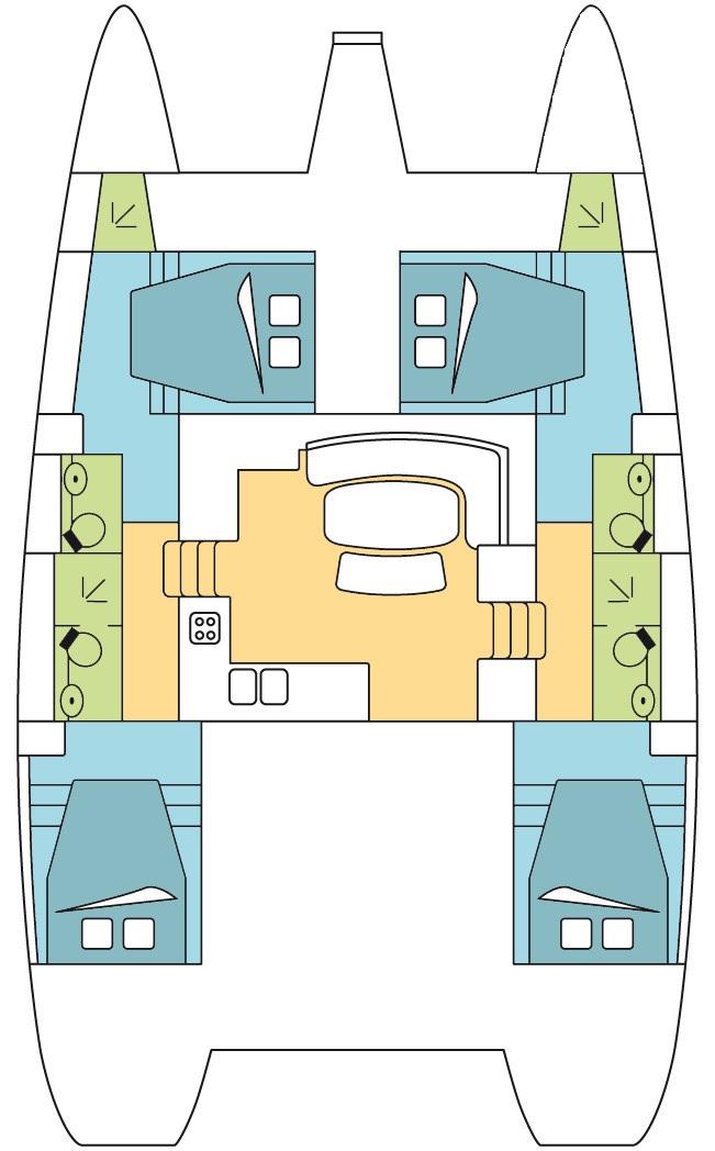 Lagoon 421, picture 2