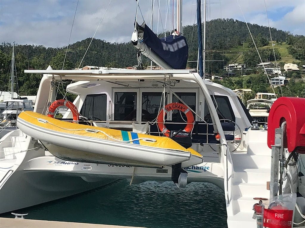 Book Seawind 1250 Catamaran for bareboat charter in Whitsundays, Airlie Beach, Coral Sea Marina, Whitsunday Region of Queensland, Australia and Oceania with TripYacht!, picture 3