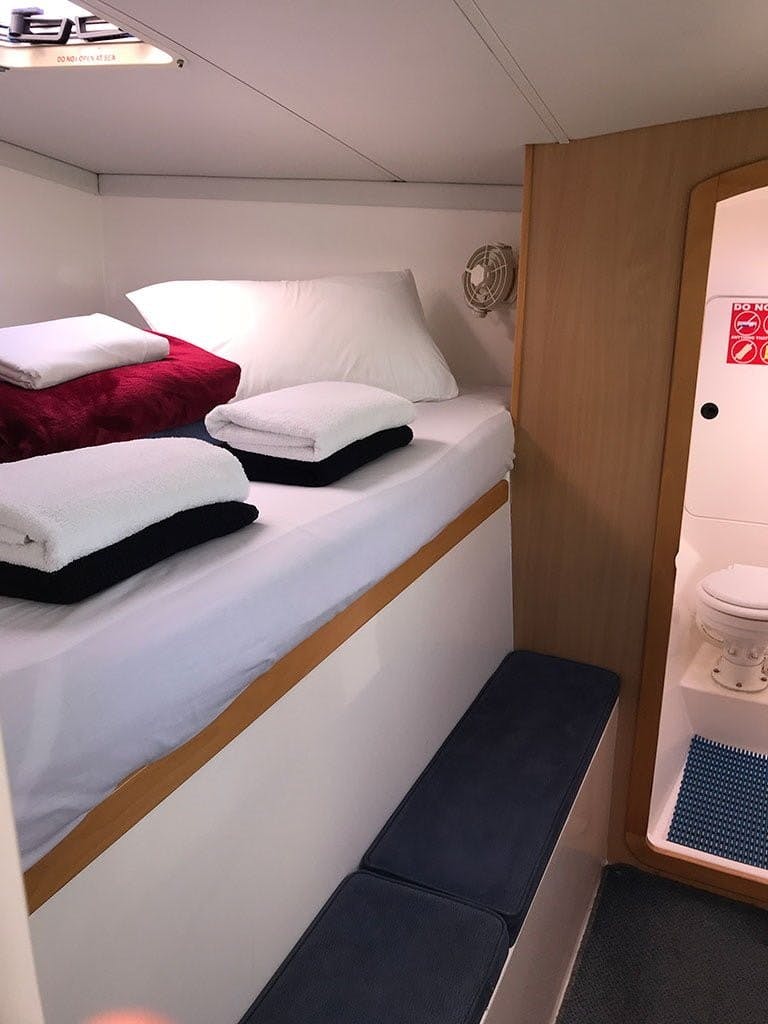 Book Seawind 1250 Catamaran for bareboat charter in Whitsundays, Airlie Beach, Coral Sea Marina, Whitsunday Region of Queensland, Australia and Oceania with TripYacht!, picture 10