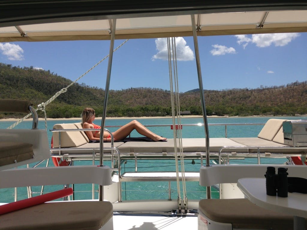 Book Lavezzi 40 - 4 cab. Catamaran for bareboat charter in Whitsundays, Airlie Beach, Coral Sea Marina, Whitsunday Region of Queensland, Australia and Oceania with TripYacht!, picture 6