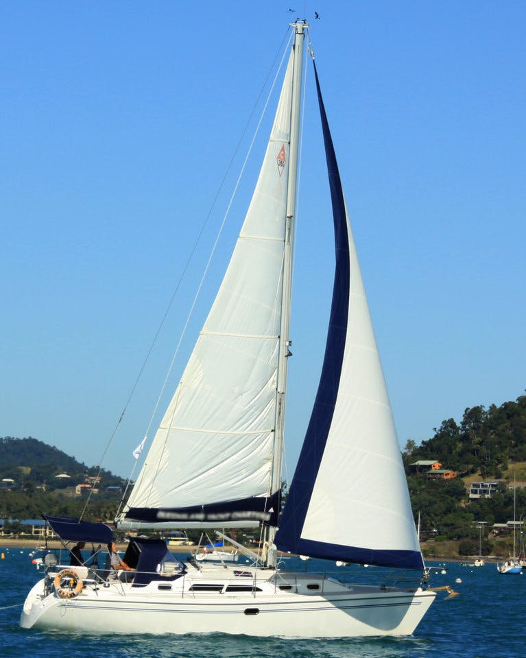 Book Catalina 350 Sailing yacht for bareboat charter in Whitsundays, Airlie Beach, Coral Sea Marina, Whitsunday Region of Queensland, Australia and Oceania with TripYacht!, picture 1
