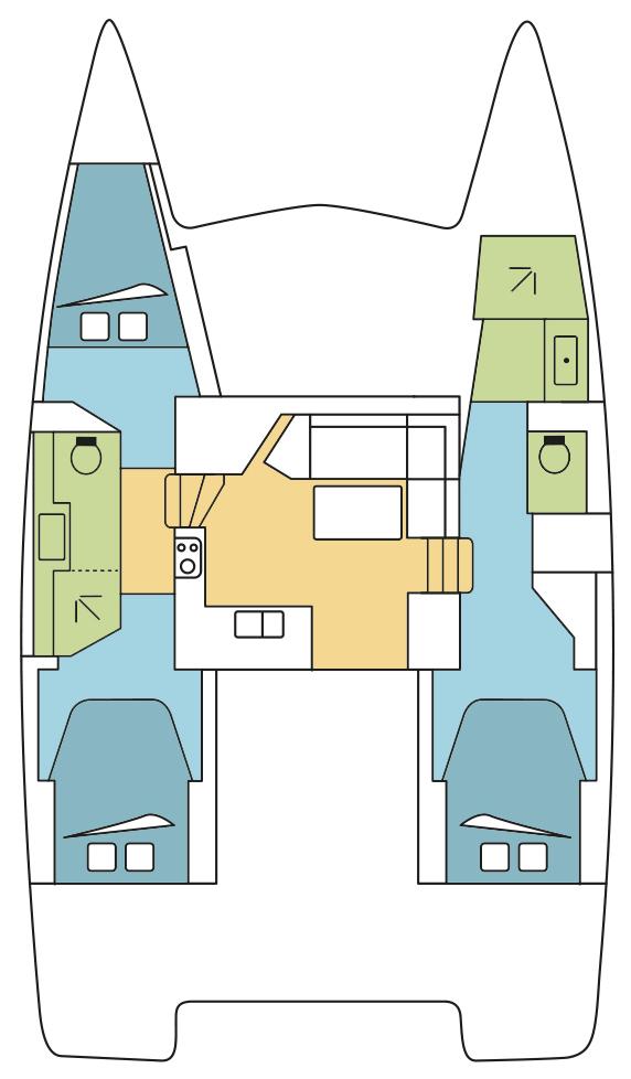 Book Fountaine Pajot Lucia 40 - 3 cab. Catamaran for bareboat charter in Nassau, Palm Cay Marina, New Providence, Bahamas with TripYacht!, picture 2