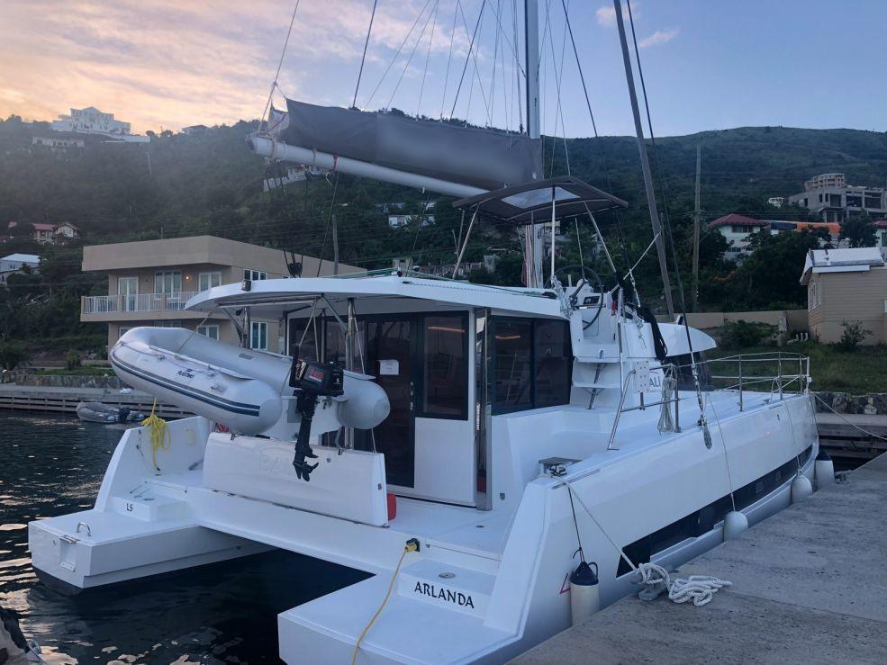 Book Bali 4.0 - 3 cab. Catamaran for bareboat charter in Grenada, Port Louis Marina, Grenada, Caribbean with TripYacht!, picture 1