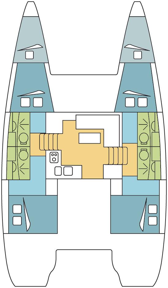 Lagoon 39 - 4 + 2 cab., picture 2