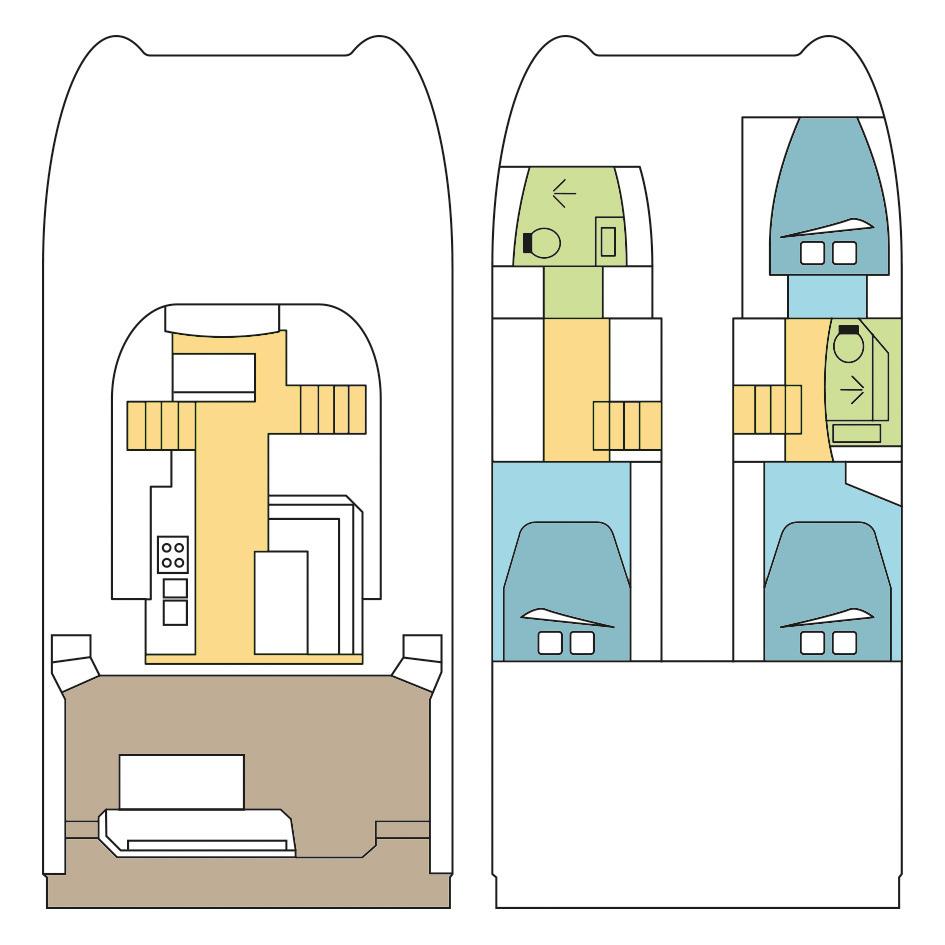 Fountaine Pajot MY 37 - 3 cab., picture 2