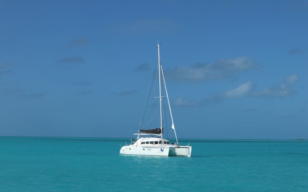 Book Lagoon 380 - 3 cab. Catamaran for bareboat charter in Nassau, Palm Cay Marina, New Providence, Bahamas with TripYacht!, picture 1