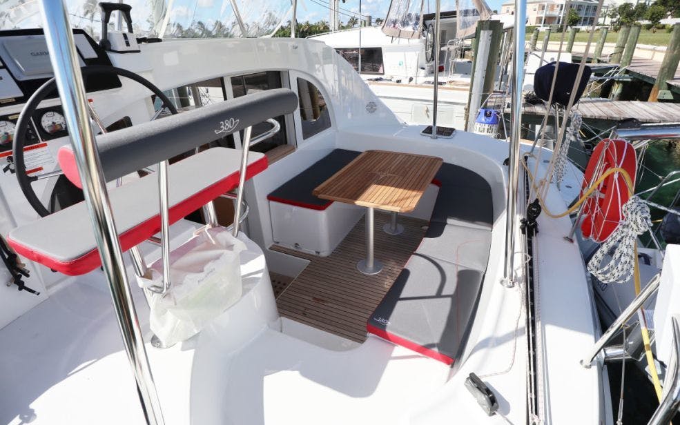 Book Lagoon 380 - 3 cab. Catamaran for bareboat charter in Nassau, Palm Cay Marina, New Providence, Bahamas with TripYacht!, picture 17