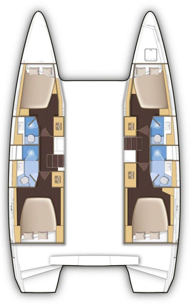 Lagoon 42 - 4 + 1 cab., picture 2