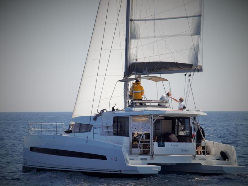 Book Bali 4.3 - 4 + 2 cab. Catamaran for bareboat charter in St. Martin, Marina de L'Anse Marcel, St. Martin, Caribbean with TripYacht!, picture 3