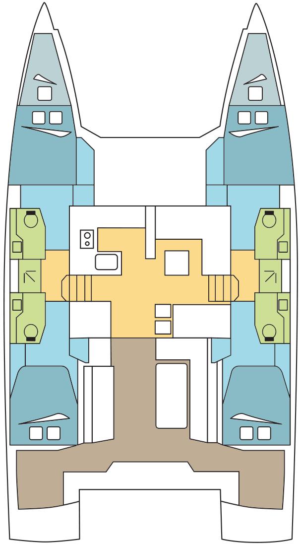 Book Nautitech 46 Fly Catamaran for bareboat charter in Guadeloupe, La Marina Bas du Fort, Guadeloupe, Caribbean with TripYacht!, picture 2