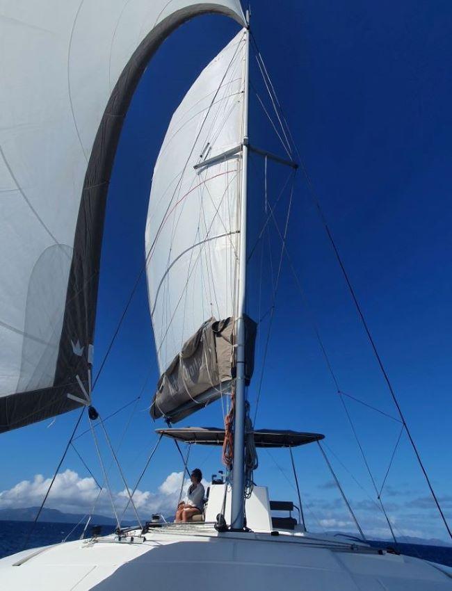 Book Bali 4.5 - 4 + 2 cab. Catamaran for bareboat charter in New Caledonia, Noumea, Port Moselle, New Caledonia with TripYacht!, picture 3