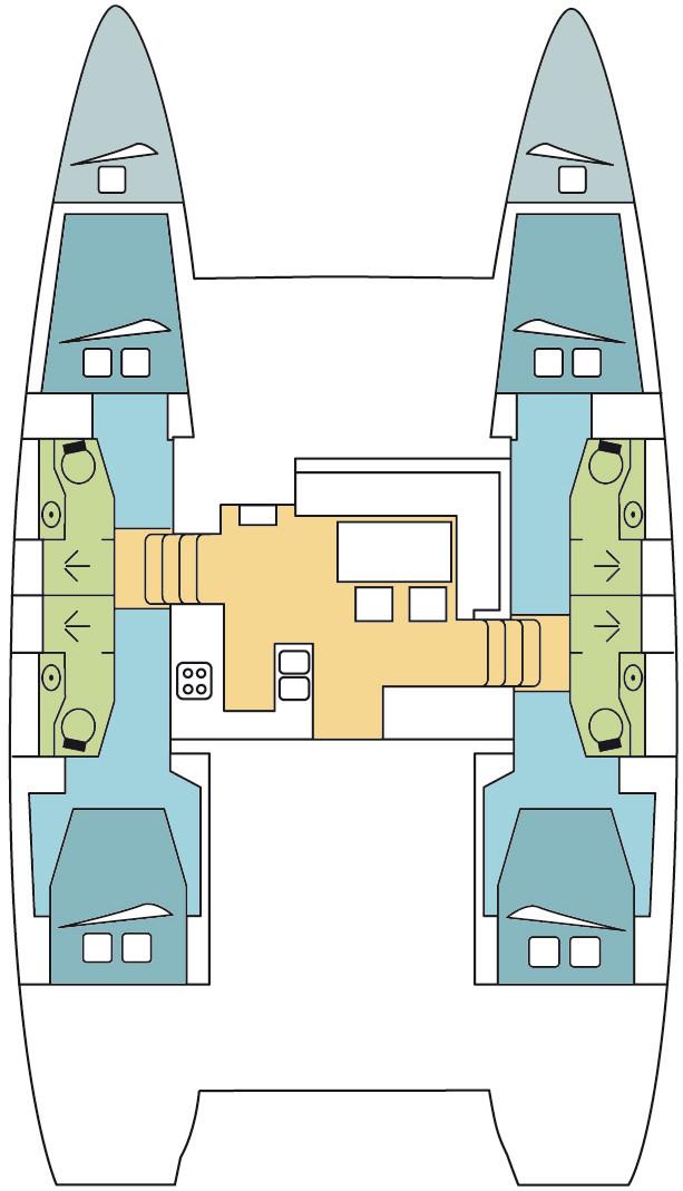 Lagoon 450 - 4 + 2 cab., picture 2