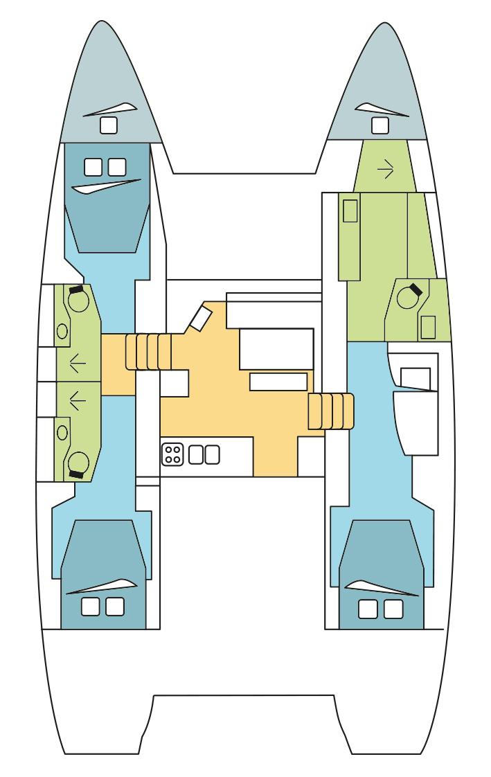 Lagoon 46 - 3 + 2 cab., picture 2