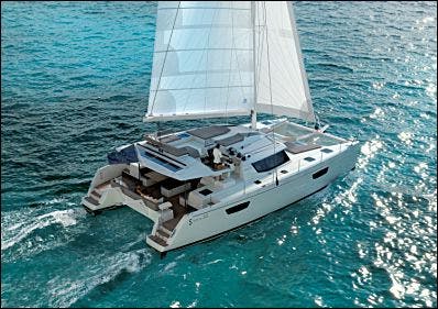 Book Fountaine Pajot Saba 50 - 6 + 2 cab. Catamaran for bareboat charter in Phuket, Yacht Haven Marina, Phuket, Thailand  with TripYacht!, picture 3