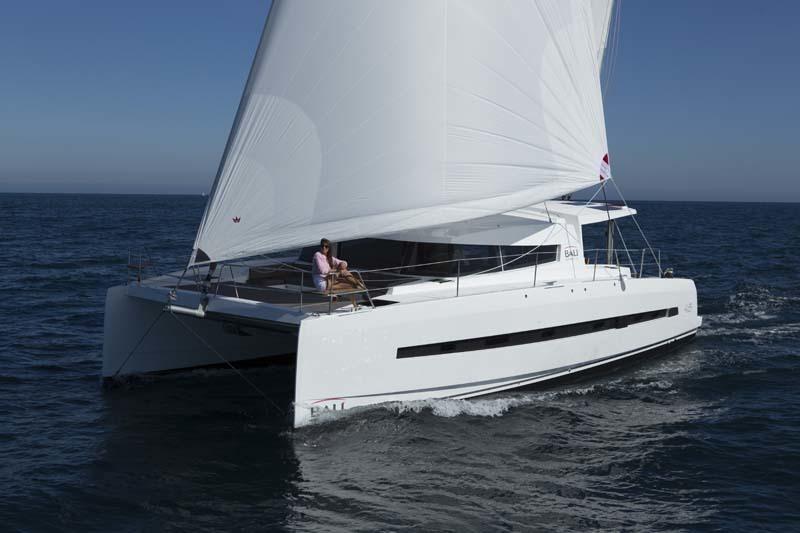 Book Bali 4.5 - 4 + 2 cab. Catamaran for bareboat charter in Polynesia, Raiatea, French Polynesia with TripYacht!, picture 1