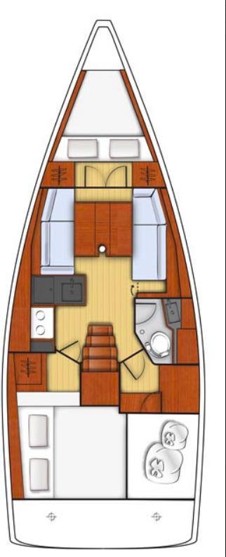 Oceanis 35.1 - 2 cab., picture 2