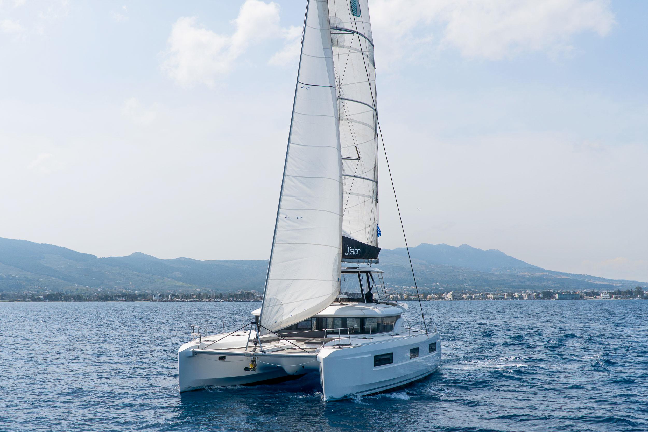 Book Lagoon 46 - 4 + 2 cab. Catamaran for bareboat charter in Kos, Kos Marina, Dodecanese, Greece with TripYacht!, picture 11