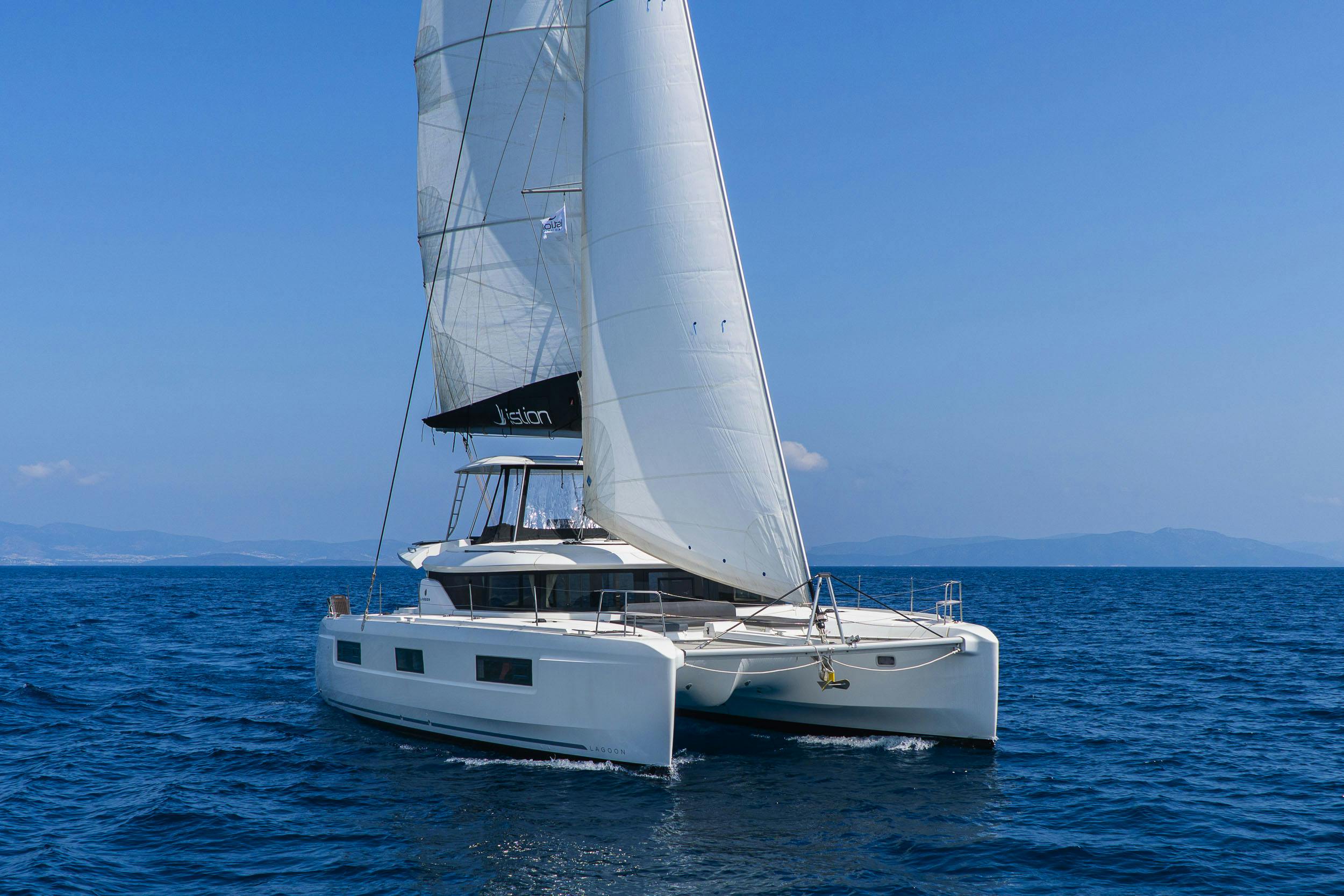 Book Lagoon 46 - 4 + 2 cab. Catamaran for bareboat charter in Kos, Kos Marina, Dodecanese, Greece with TripYacht!, picture 12