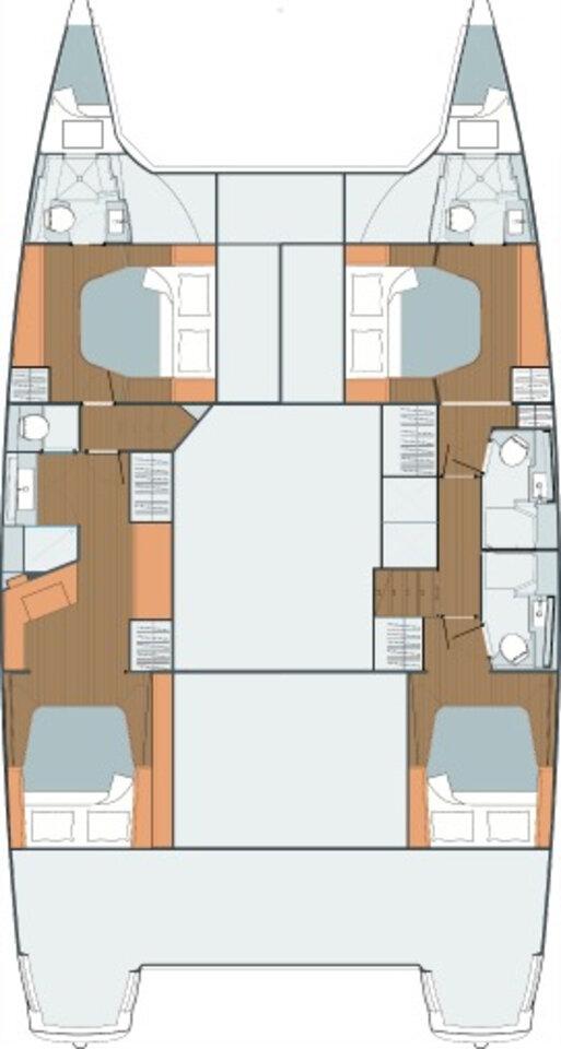 Fountaine Pajot Saba 50 - 4 cab., picture 2