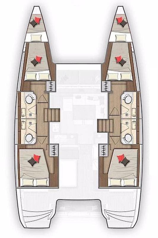 Lagoon 40 - 4 + 2 cab, picture 2