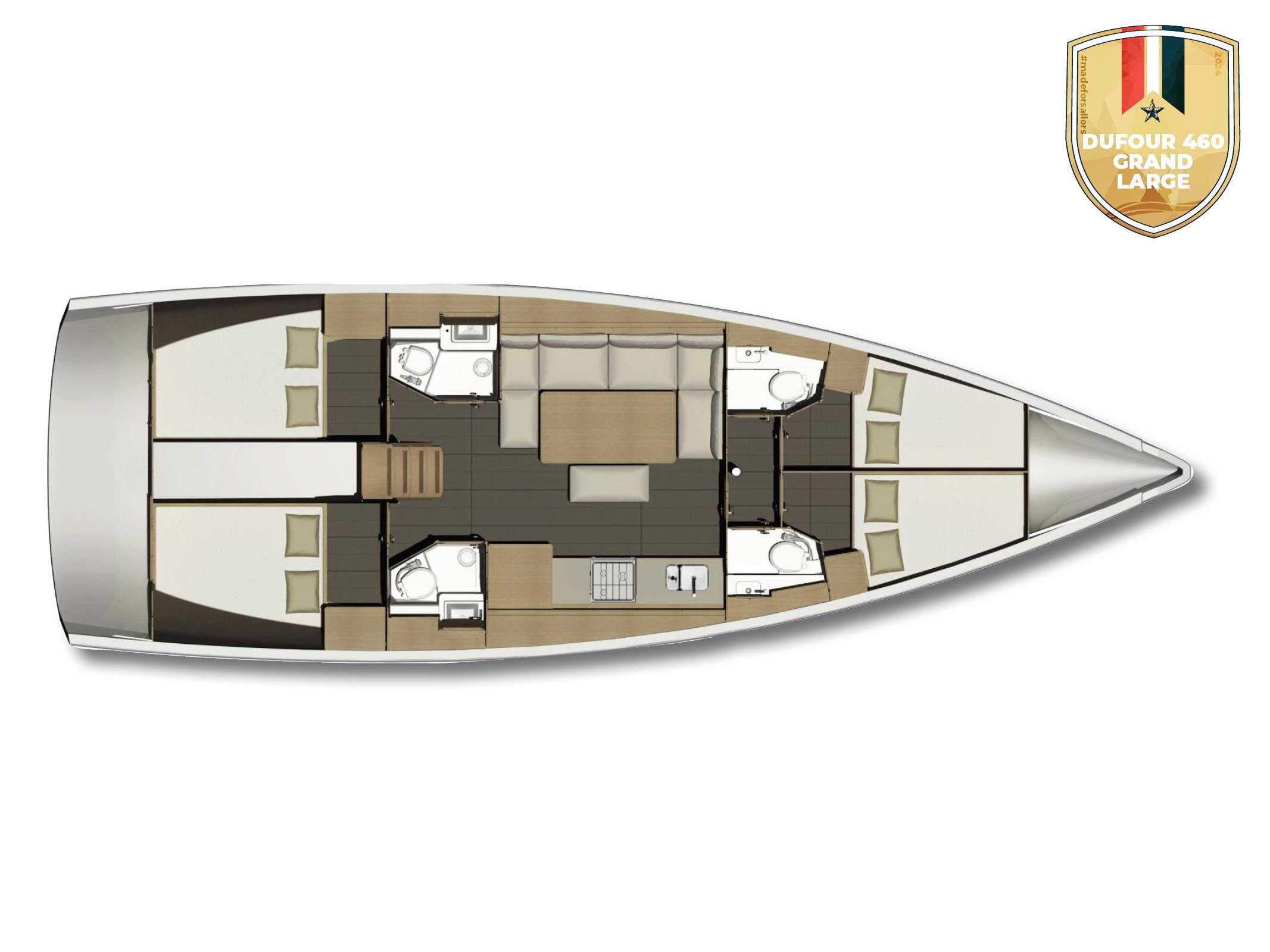 Dufour 460 GL, picture 3