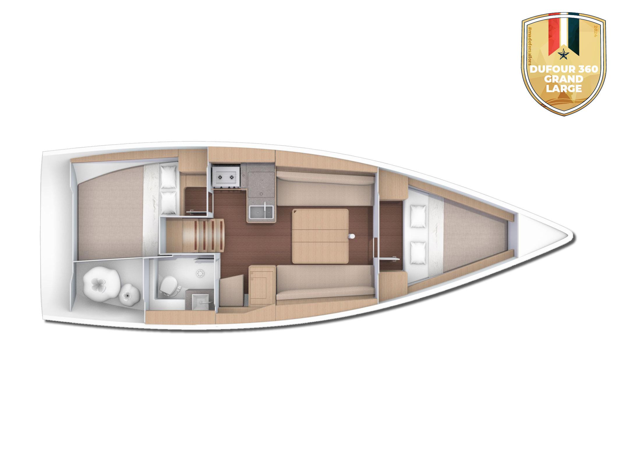 Dufour 360 GL, picture 3