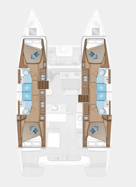 Lagoon 46 - 4 + 2 cab., picture 2