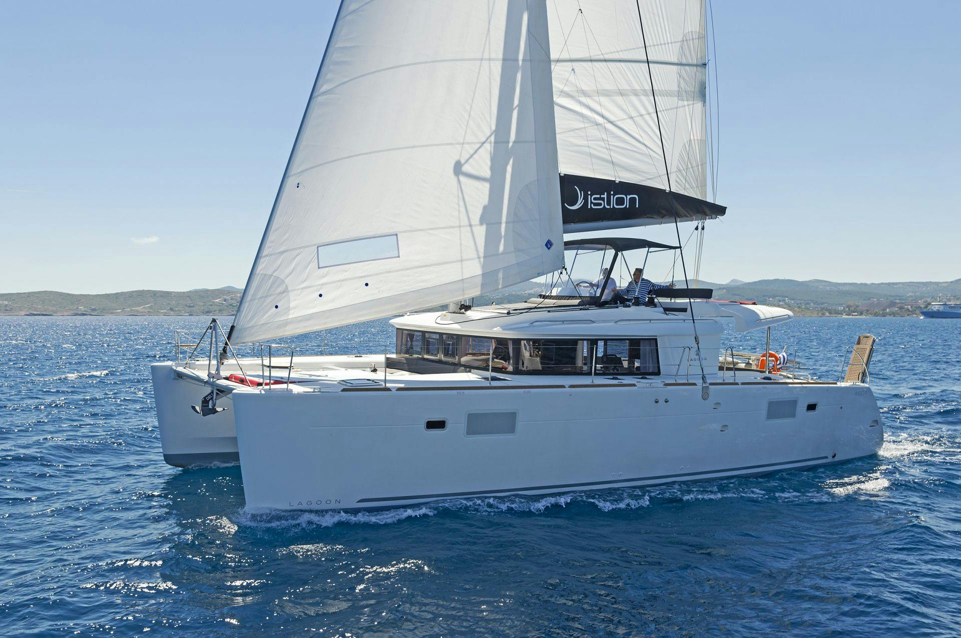 Book Lagoon 450 F - 4 + 2 cab. Catamaran for bareboat charter in Rhodes New Marina, Dodecanese, Greece with TripYacht!, picture 15