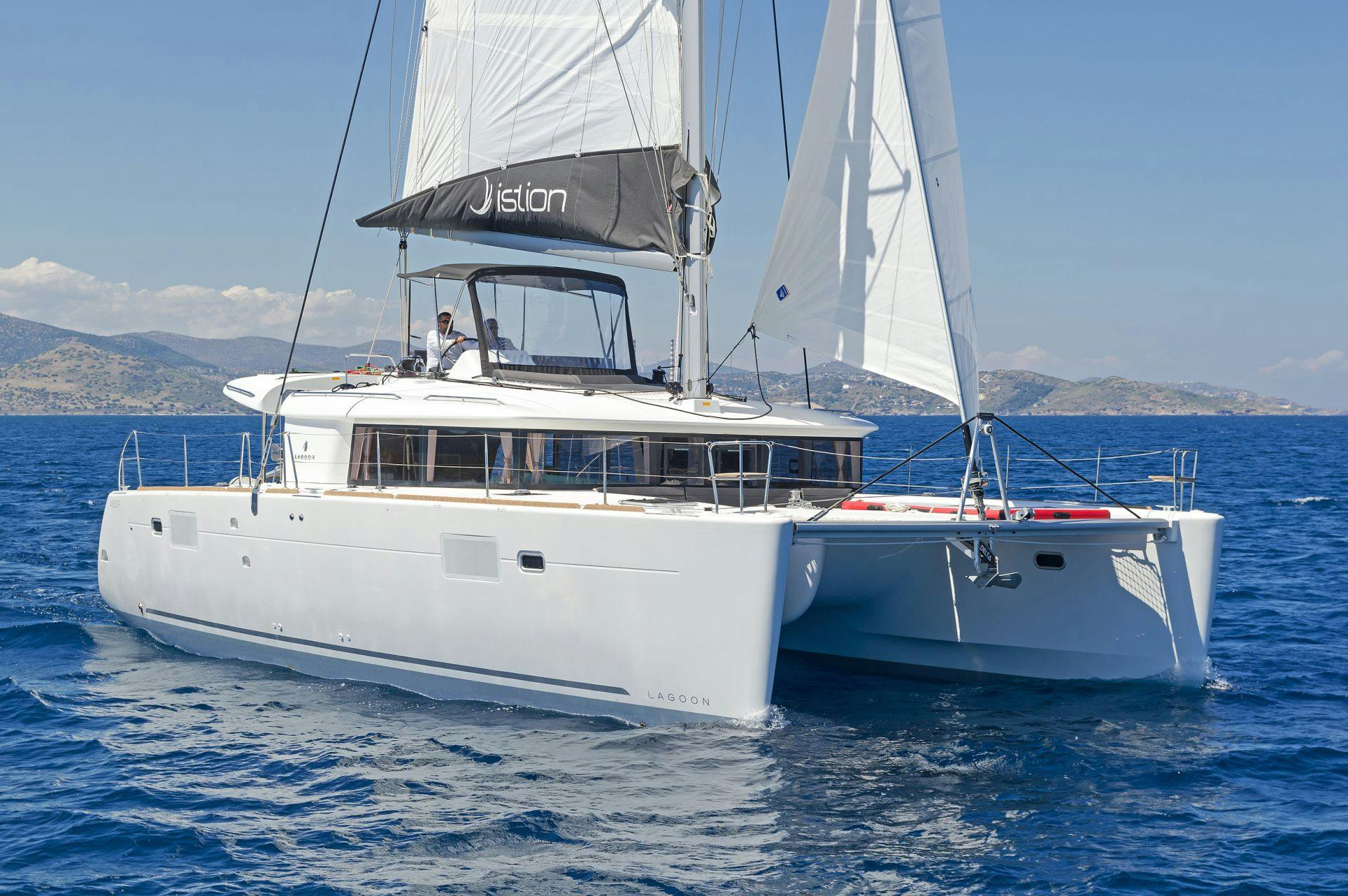 Book Lagoon 450 F - 4 + 2 cab. Catamaran for bareboat charter in Rhodes New Marina, Dodecanese, Greece with TripYacht!, picture 10