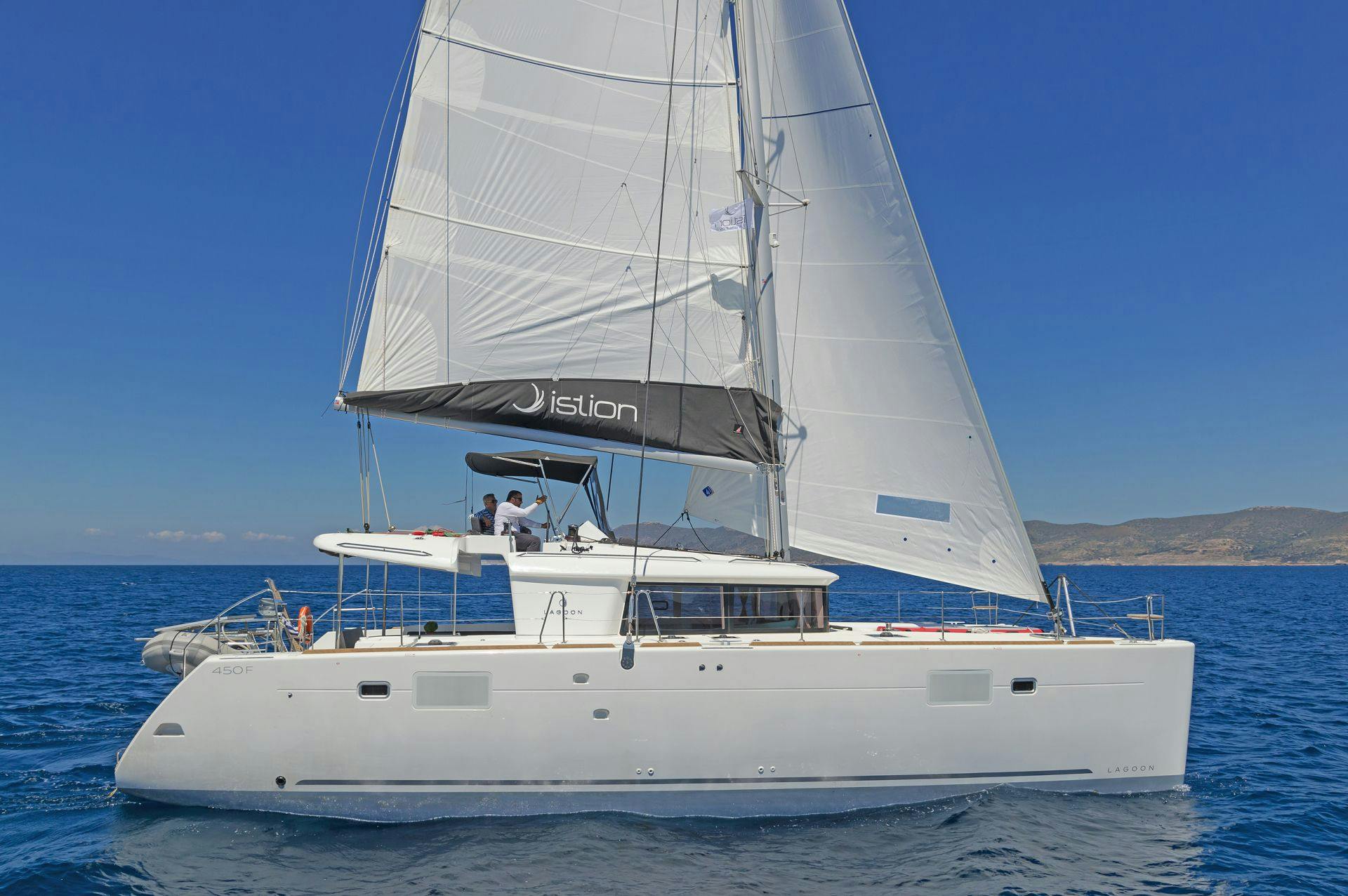 Book Lagoon 450 F - 4 + 2 cab. Catamaran for bareboat charter in Rhodes New Marina, Dodecanese, Greece with TripYacht!, picture 3