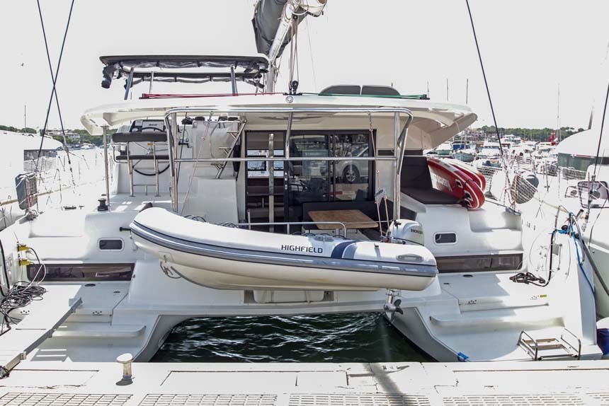 Book Lagoon 42 - 4 + 1 cab. Catamaran for bareboat charter in Mallorca, Porto Colom, Balearic Islands, Spain with TripYacht!, picture 1