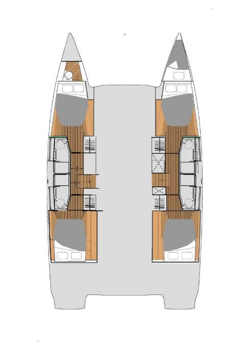 Fountaine Pajot Elba 45 - 4 + 1 cab., picture 2