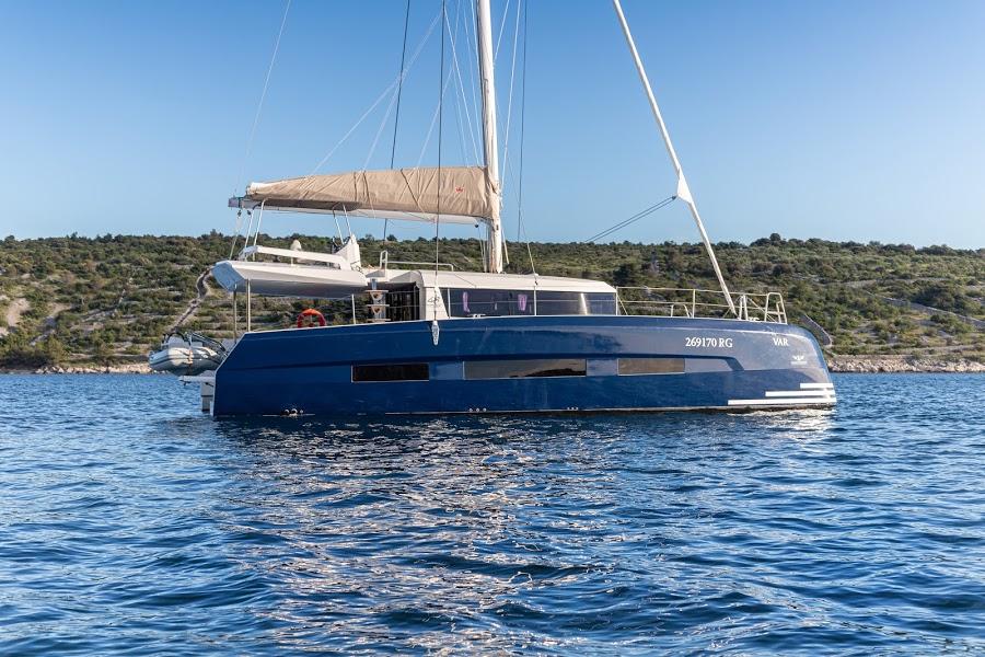 Book Dufour 48 Catamaran - 5 + 1 cab. Catamaran for bareboat charter in Dubrovnik, Komolac, ACI Marina Dubrovnik, Dubrovnik region, Croatia with TripYacht!, picture 4