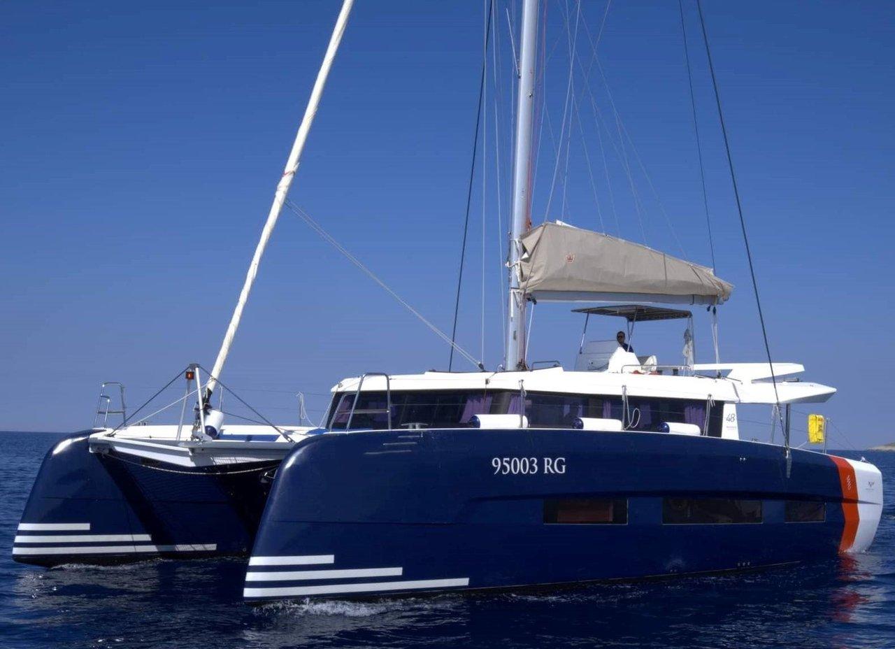 Book Dufour 48 Catamaran - 5 + 1 cab. Catamaran for bareboat charter in Dubrovnik, Komolac, ACI Marina Dubrovnik, Dubrovnik region, Croatia with TripYacht!, picture 1