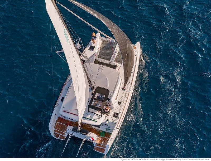 Book Lagoon 40 - 4 + 2 cab Catamaran for bareboat charter in Kos, Kos Marina, Dodecanese, Greece with TripYacht!, picture 6