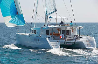Book Lagoon 450 F - 4 + 2 cab. Catamaran for bareboat charter in Kos, Kos Marina, Dodecanese, Greece with TripYacht!, picture 1