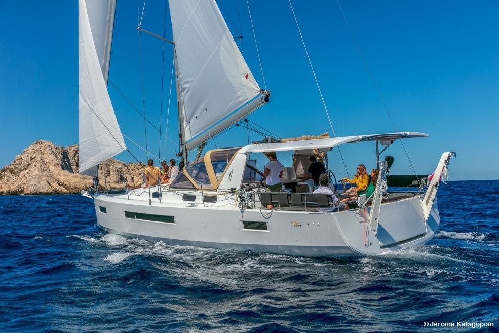 Book Sun Loft 47 - 6 + 1 cab. Sailing yacht for bareboat charter in Guadeloupe, Terre de Haut, Les Saintes, Guadeloupe, Caribbean with TripYacht!, picture 8