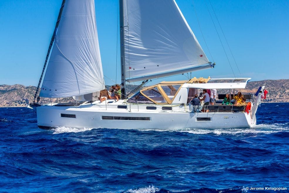 Book Sun Loft 47 - 6 + 1 cab. Sailing yacht for bareboat charter in Guadeloupe, La Marina Bas du Fort, Guadeloupe, Caribbean with TripYacht!, picture 3